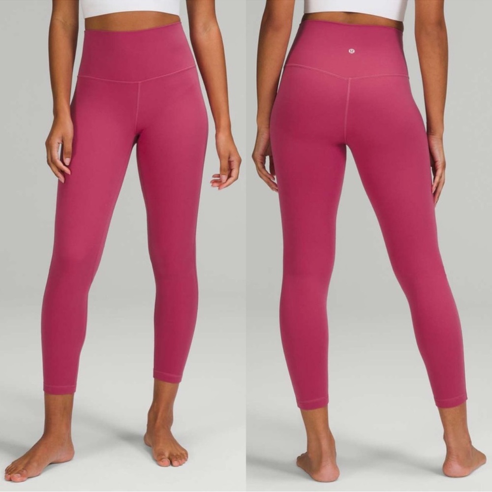 Lululemon Athletica Align High-Rise Pink Lychee leggings